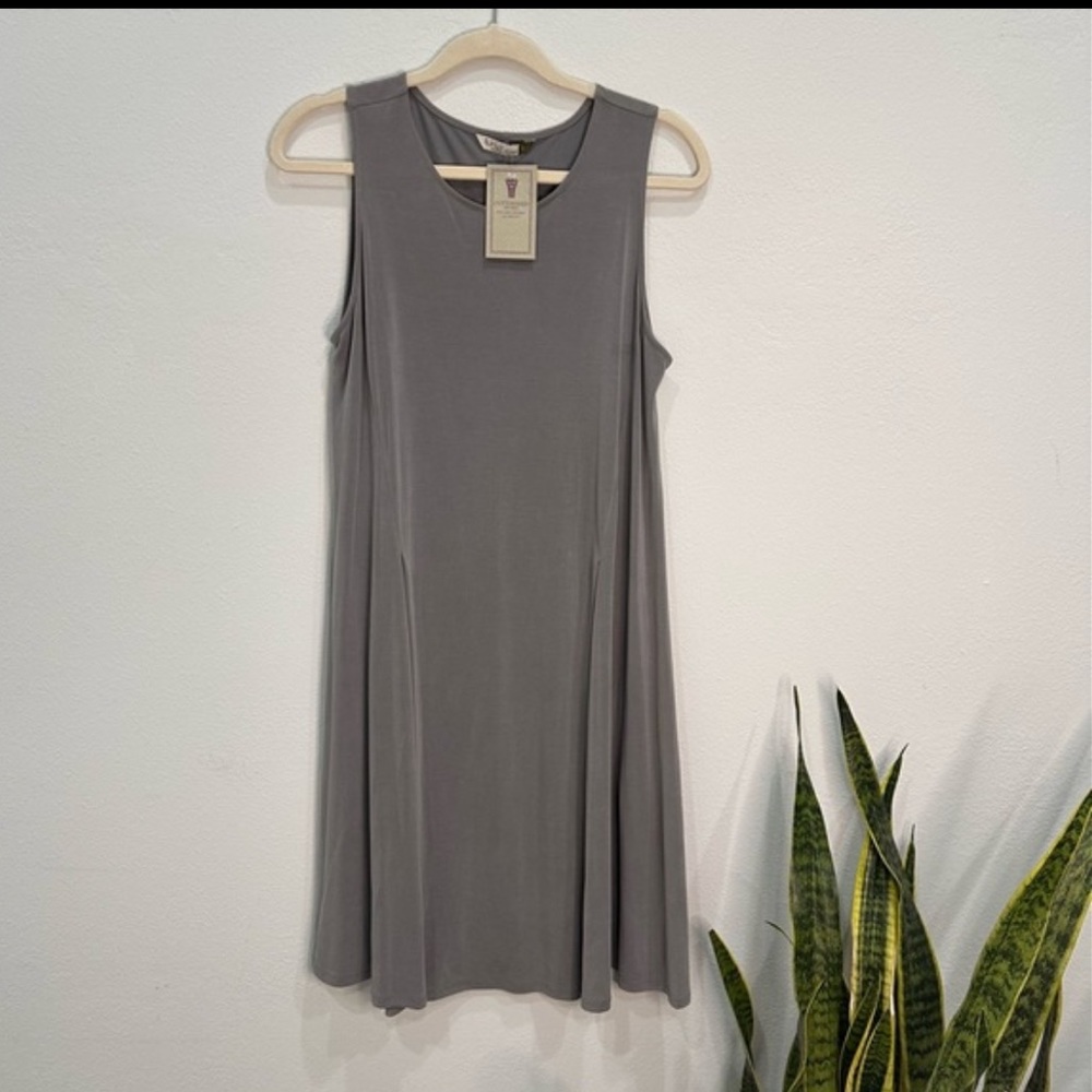 Chalet et Céci Sleeveless Shirt Dress Size S